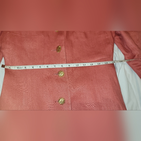 Matching Sunny Choi linen dress and suit jacket - Picture 16 of 16